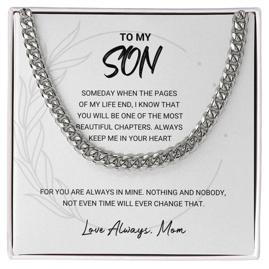 Son - Most Beautiful Chapters - Cuban Link Chain