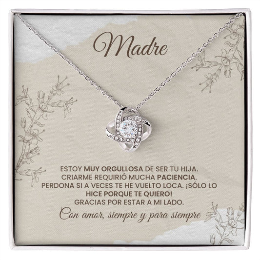 Madre - Love Knot Necklace
