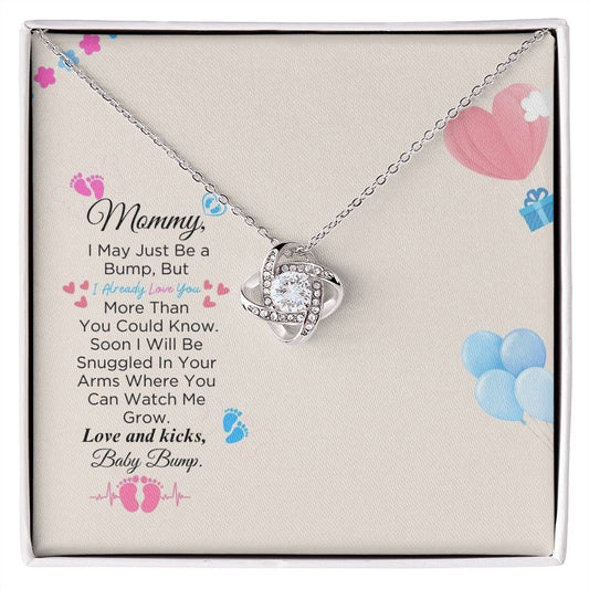 Mommy - Love And Kicks - Love Knot Necklace