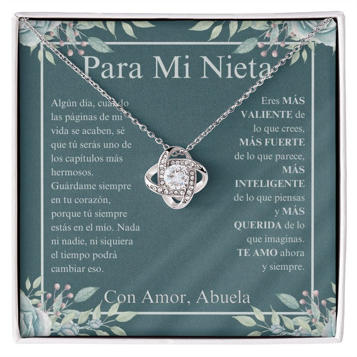Para Mi Nieta - Capítulos Más Hermosos - Love Knot Necklace