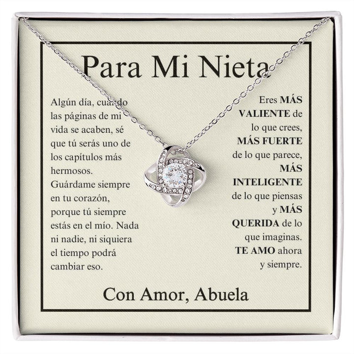 Para Mi Nieta - Capítulos Más Hermosos - Love Knot Necklace