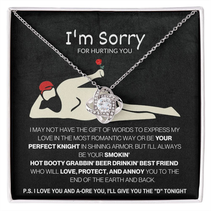 Soulmate - I'm Sorry - Love Knot Necklace
