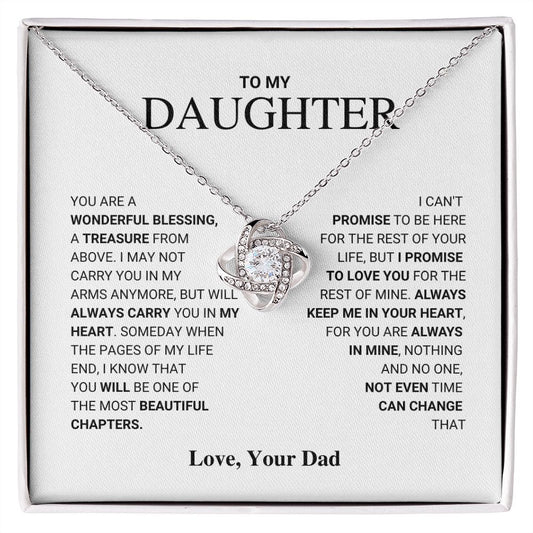 Daughter - Most Beautiful Chapters - Love Knot Necklace
