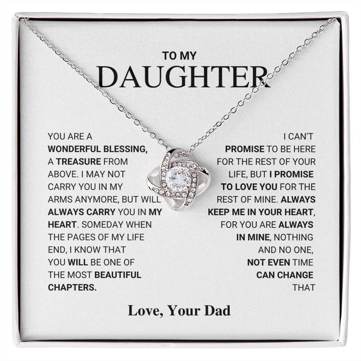 Daughter - Most Beautiful Chapters - Love Knot Necklace