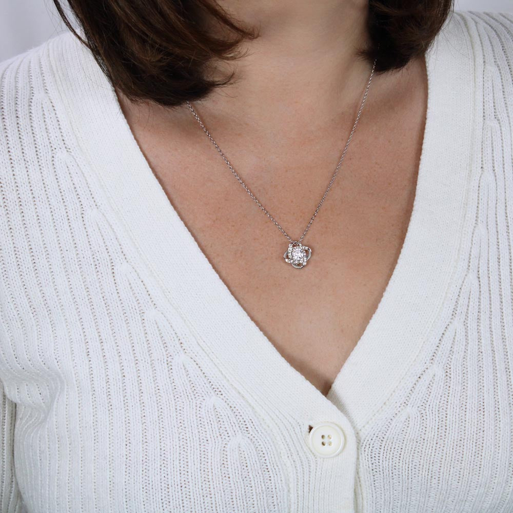 Badass Mom - Love Knot Necklace Gift
