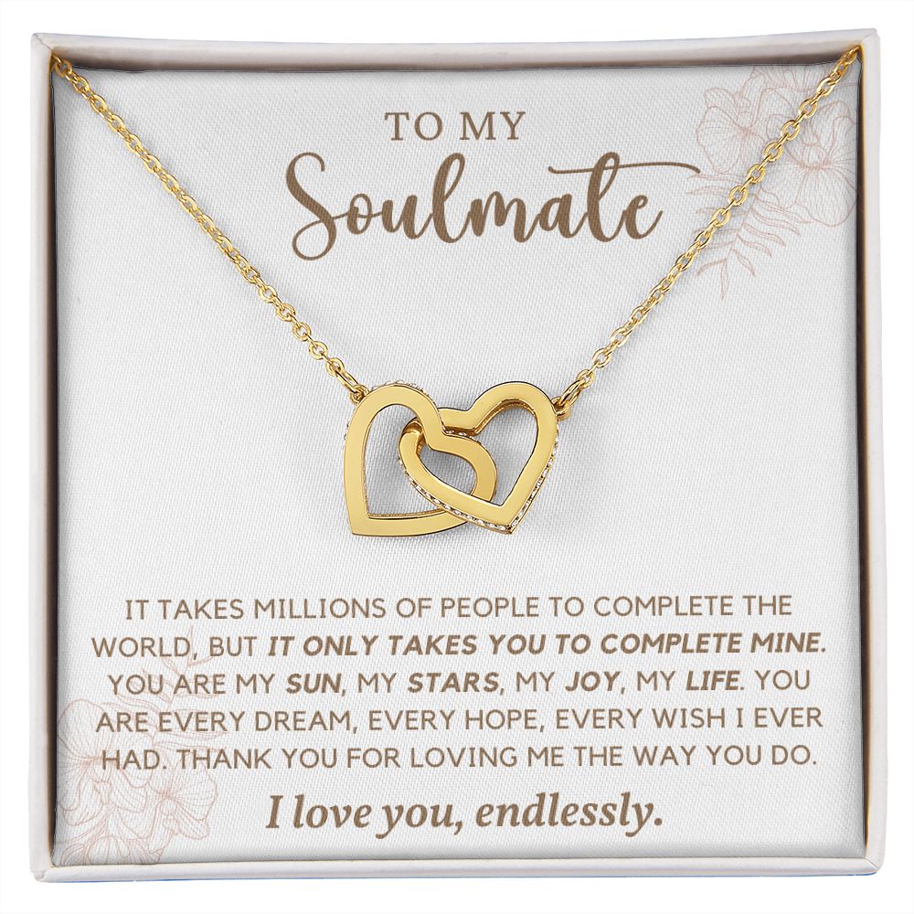 Soulmate - Only You - Interlocking Hearts