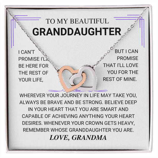 [ALMOST SOLD OUT] To My Granddaughter - Love Grandma