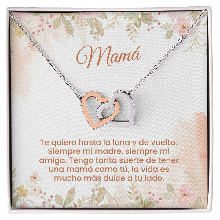 Mama - Interlocking Hearts Necklace