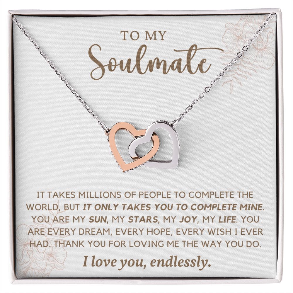 Soulmate - Only You - Interlocking Hearts