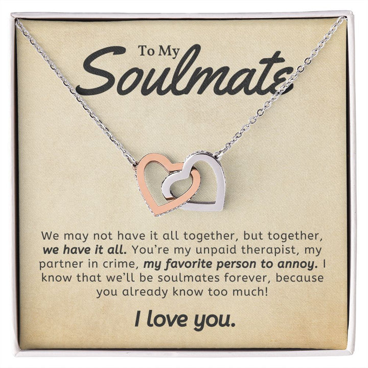 Soulmate - Together We Have It All - Interlocking Hearts