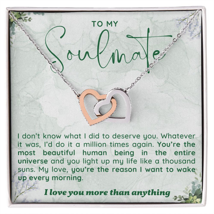 Soulmate - The Reason - Interlocking Hearts