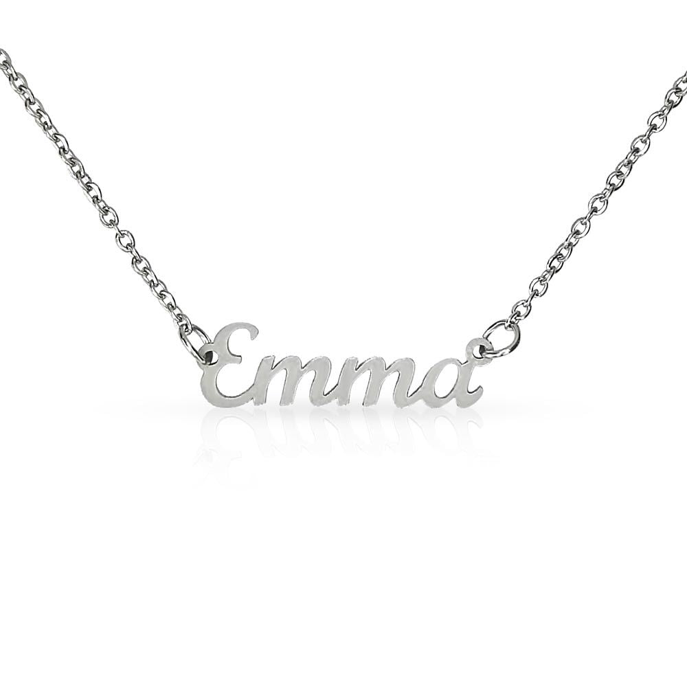 Just for Her Name Necklace | Ships From USA