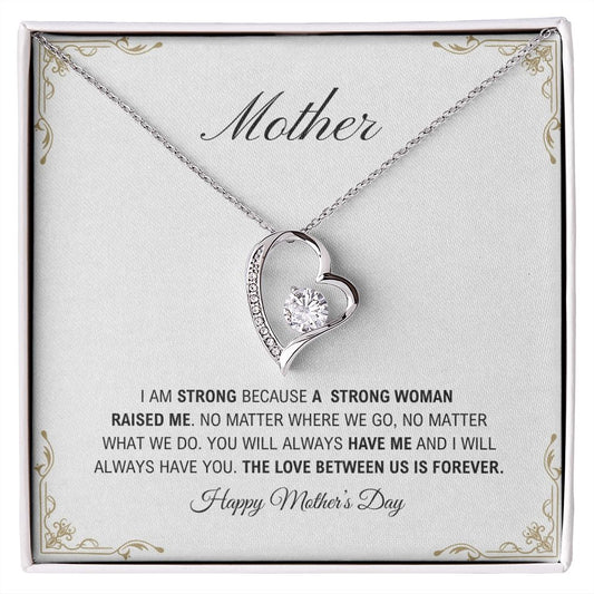 Mother - Happy Mother's Day - Forever Love Necklace