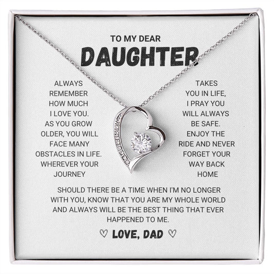 Daughter - Best Thing - Forever Love Necklace