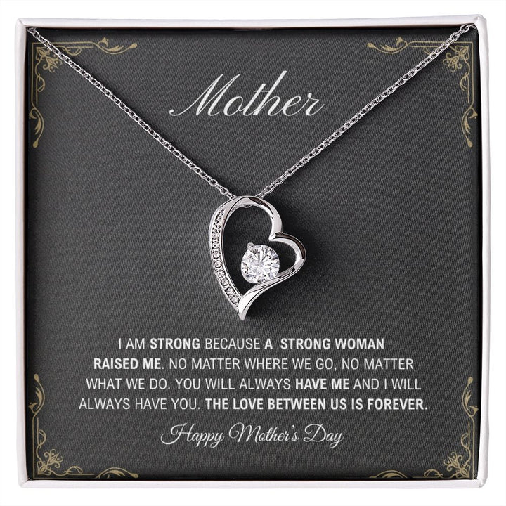 Mother - Happy Mother's Day - Forever Love Necklace