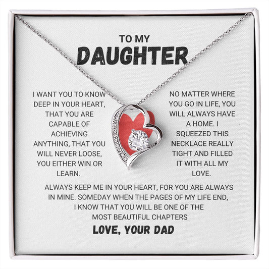 Daughter - Most Beautiful Chapters - Forever Love Necklace