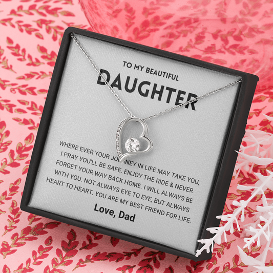 Daughter - Forever Love Necklace - From Dad