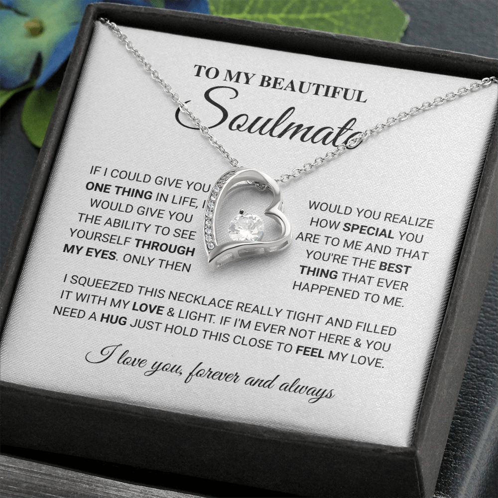 Soulmate  - The Best Thing - Forever Love Necklace