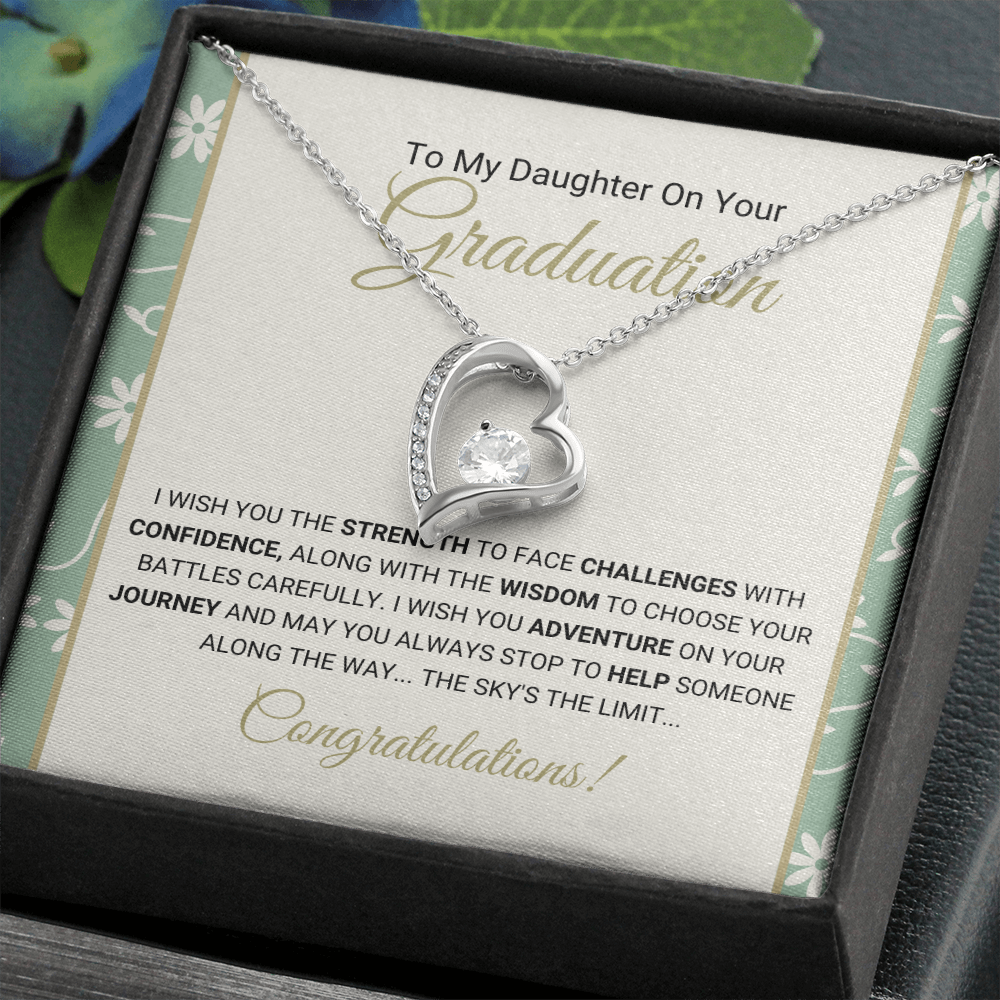 Daughter - Graduation - Forever Love Necklace Gift