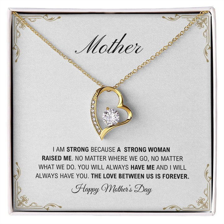 Mother - Happy Mother's Day - Forever Love Necklace