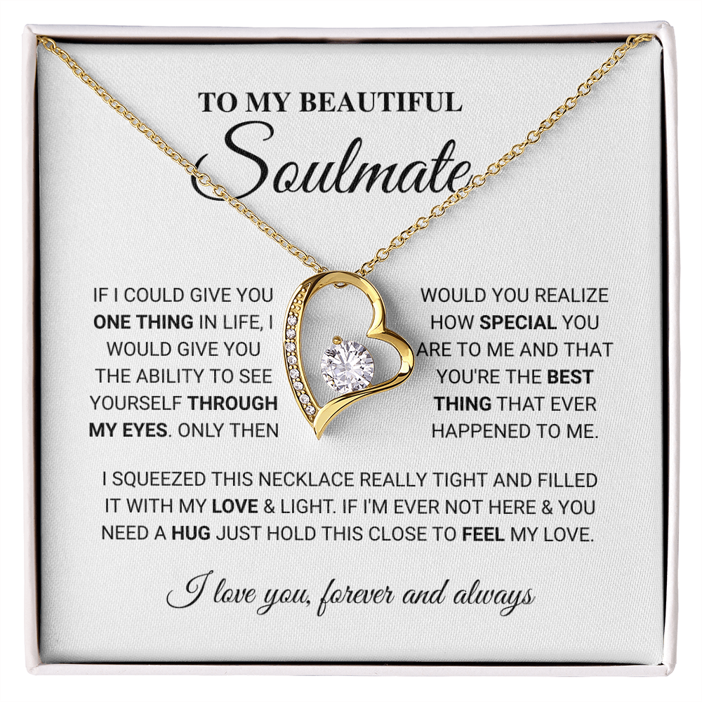 Soulmate  - The Best Thing - Forever Love Necklace