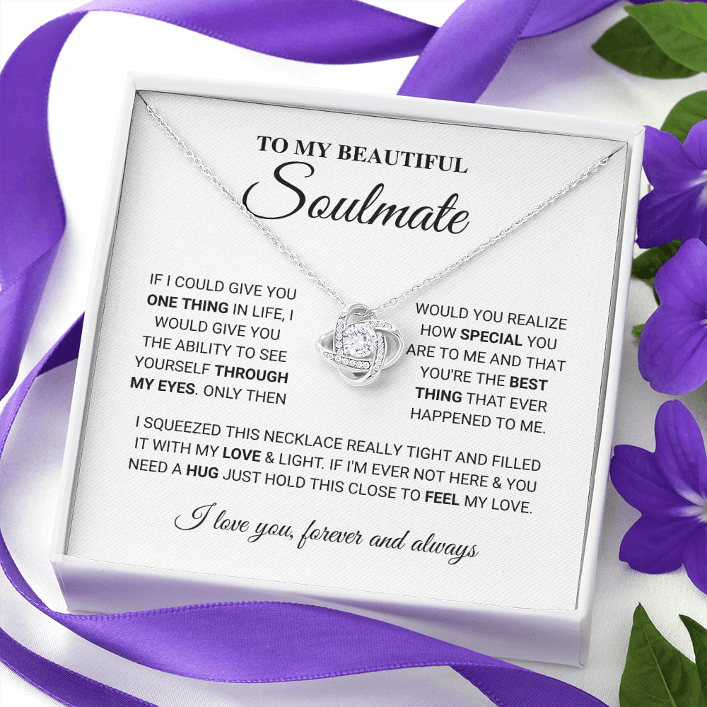 Soulmate - Best Thing - Love Knot Necklace