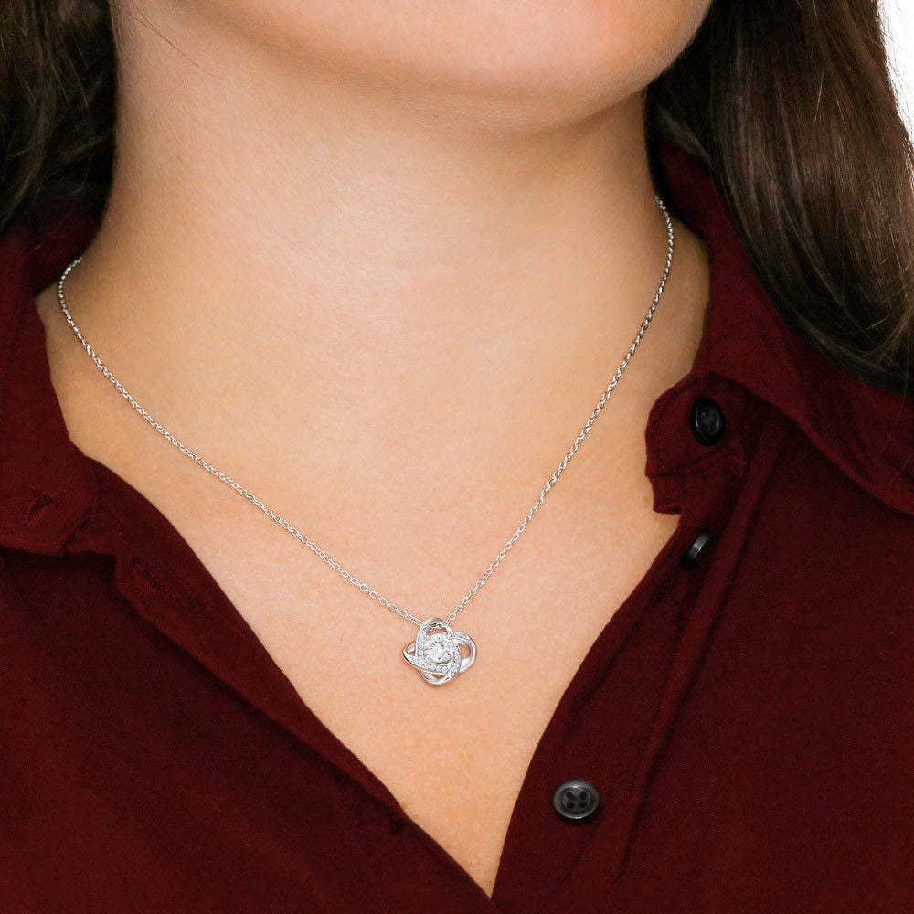Daughter - Friend For Life - Necklace Gift From Mom