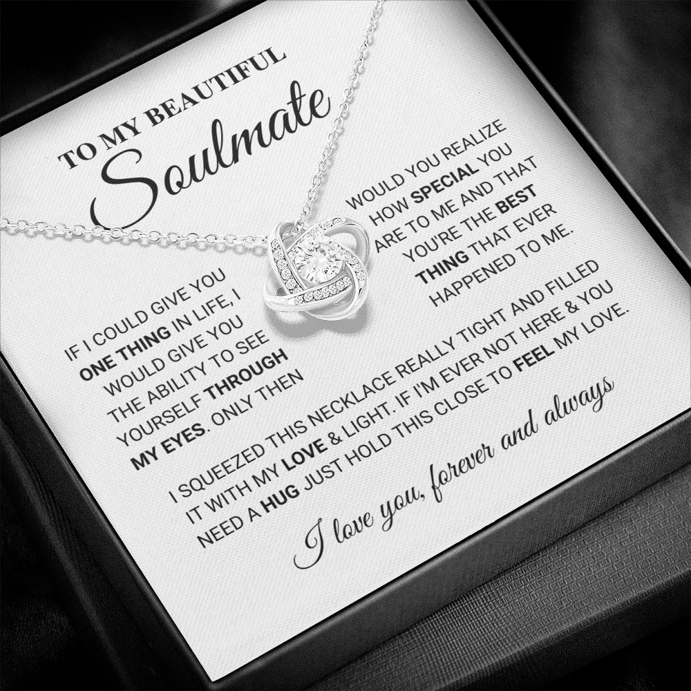Soulmate - Best Thing - Love Knot Necklace