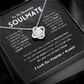 Soulmate  Missing Piece - Love Knot Necklace