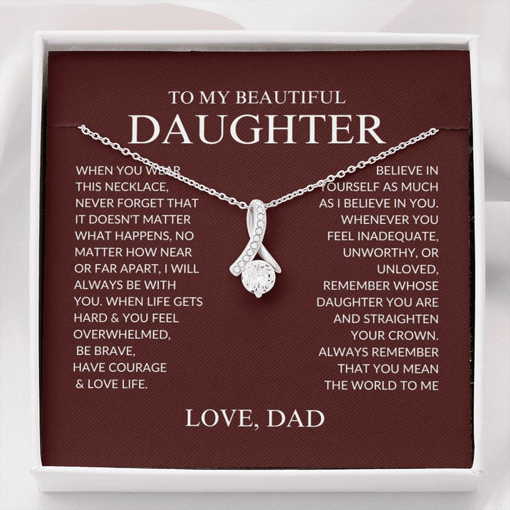 Daughter - Always Remember - Alluring Beauty Necklace