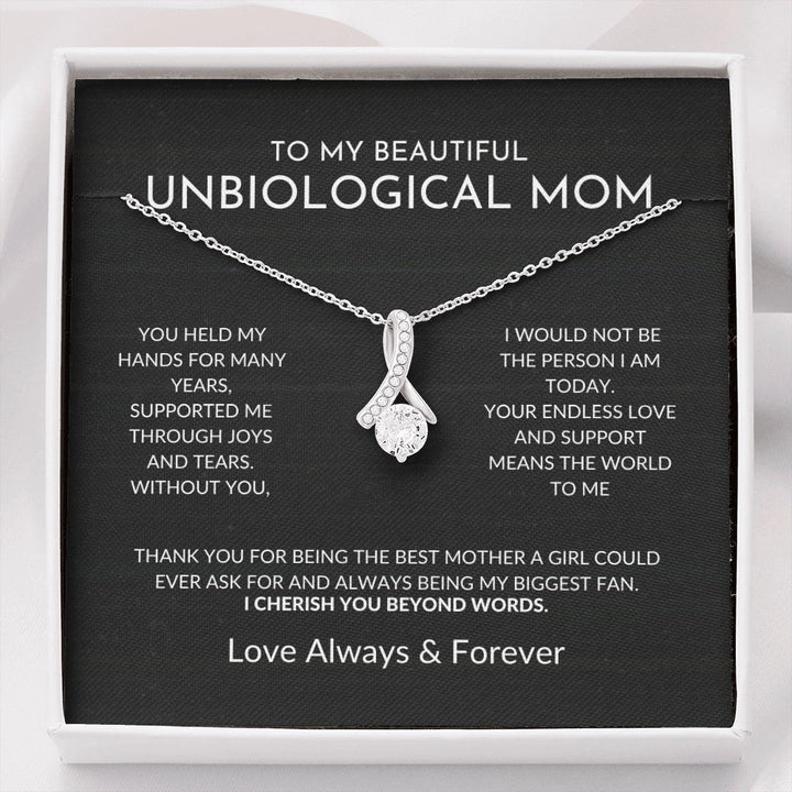 Unbiological Mom - Beyond Words - Alluring Beauty Necklace
