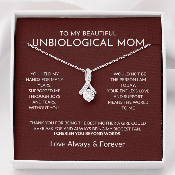 Unbiological Mom - Beyond Words - Alluring Beauty Necklace