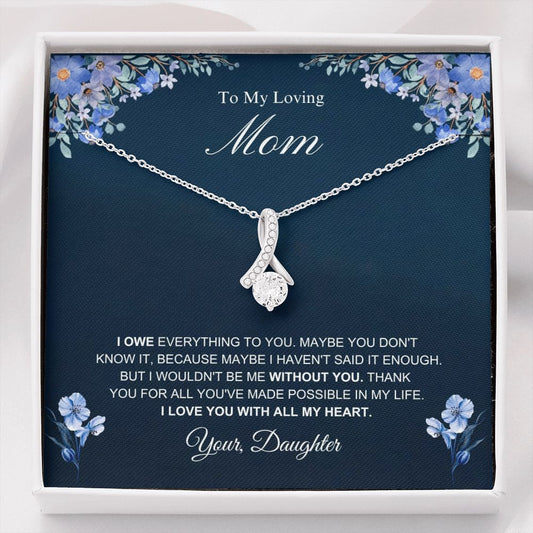 Mom - I Love You - Alluring Beauty Necklace