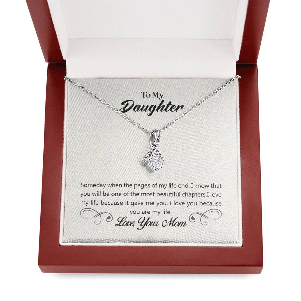 To My Daughter - Alluring Beauty Necklace