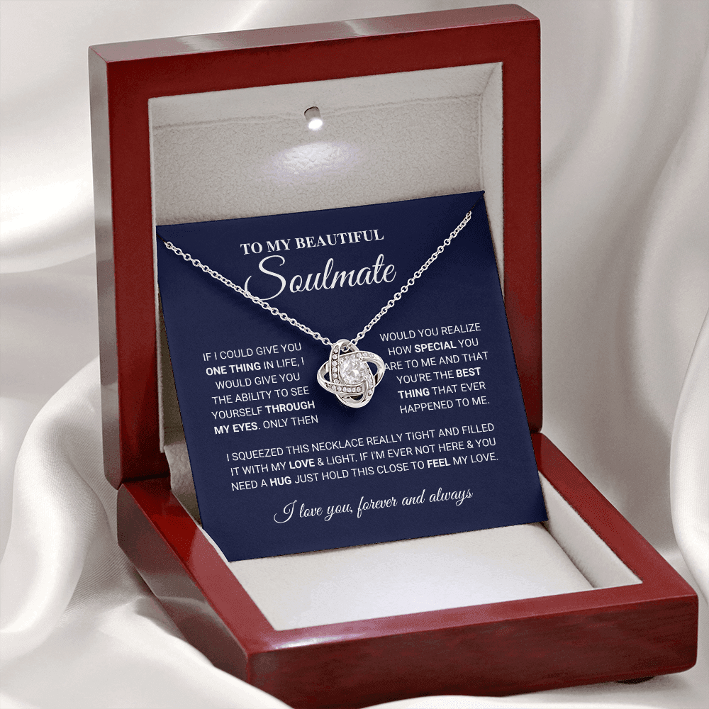 Soulmate - The Best Thing - Love Knot Necklace