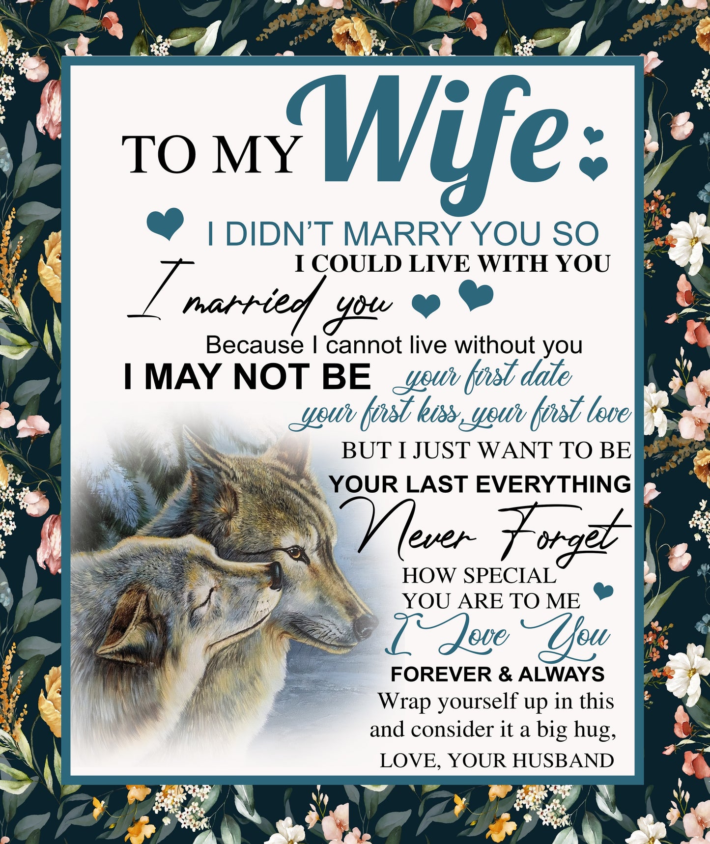 To My Wife - Last Everything - Blanket